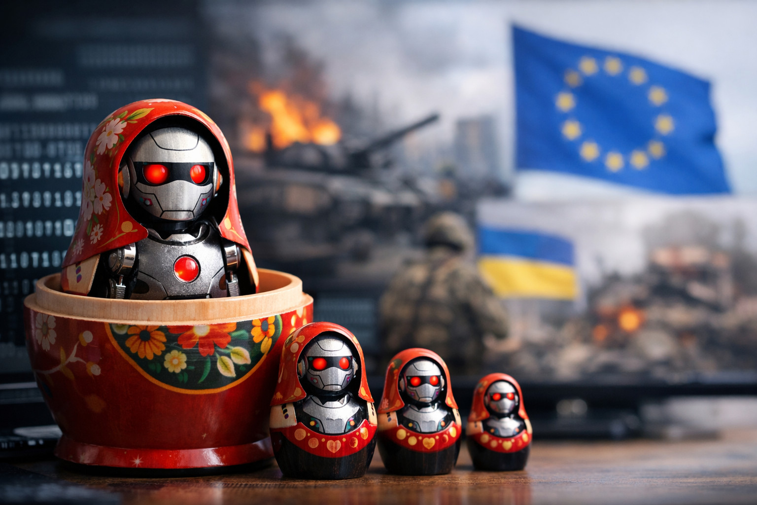Russian 'Matryoshka' Bot Network Targets European Unity with Fake Ukraine Claims