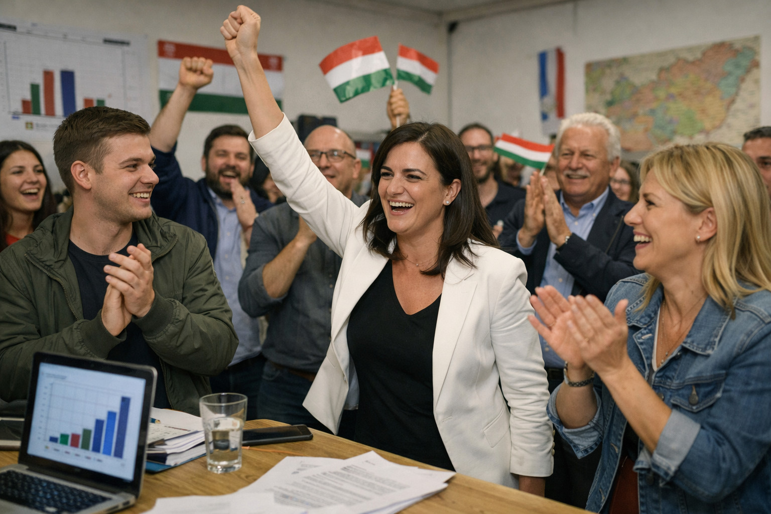 Hungarian opposition party establishes decisive poll lead ahead of parliamentary vote