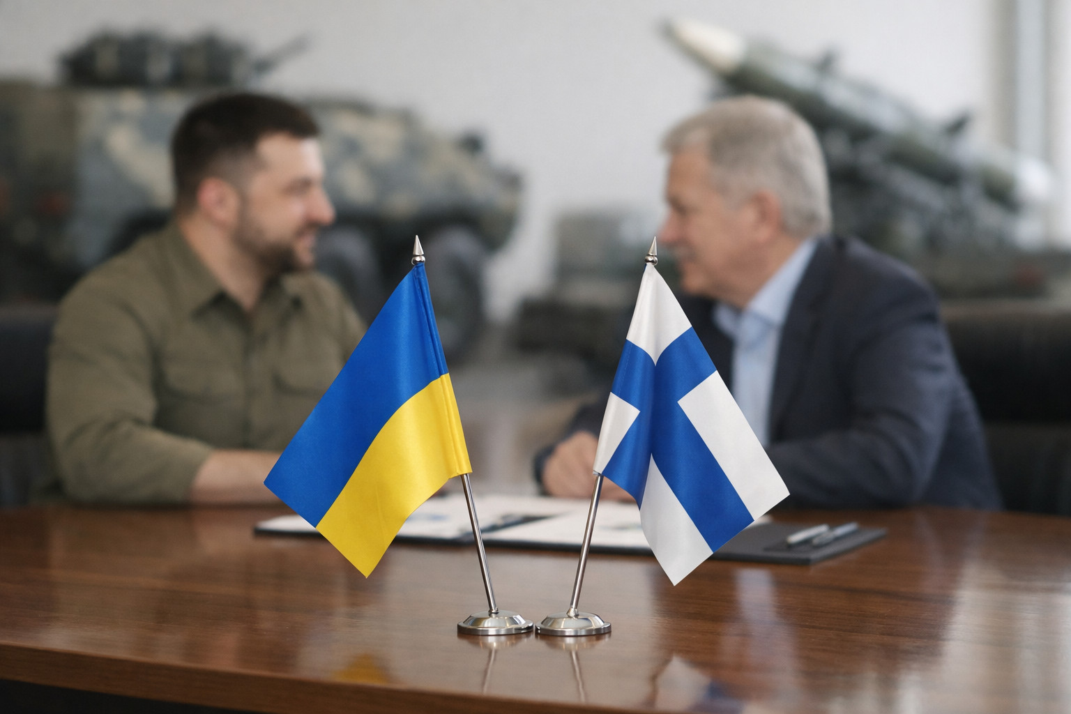 Ukraine and Finland Approach Defence Quality Pact to Facilitate Military Industry Links