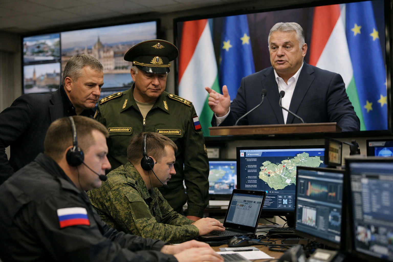 Kremlin Deploys Election Interference Team to Bolster Orbán in Hungary