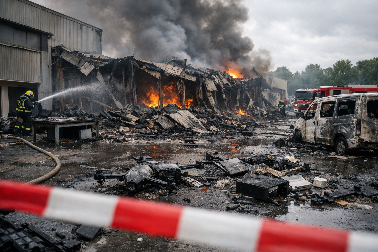 Czech drone facility supporting Ukraine targeted in suspected Russian false-flag arson attack