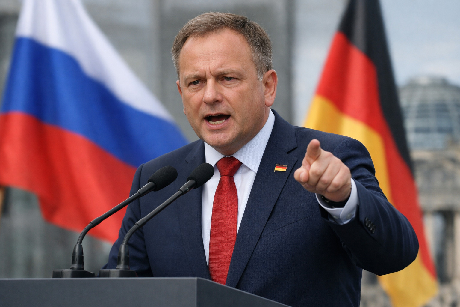 Moscow-Aligned Rhetoric From German State Politician Raises Constitutional Concerns