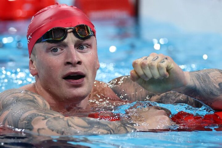 Adam Peaty returns to competitive swimming at Edinburgh meet following wedding turmoil