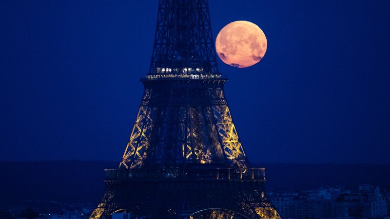 April's full pink moon to illuminate the night sky this week
