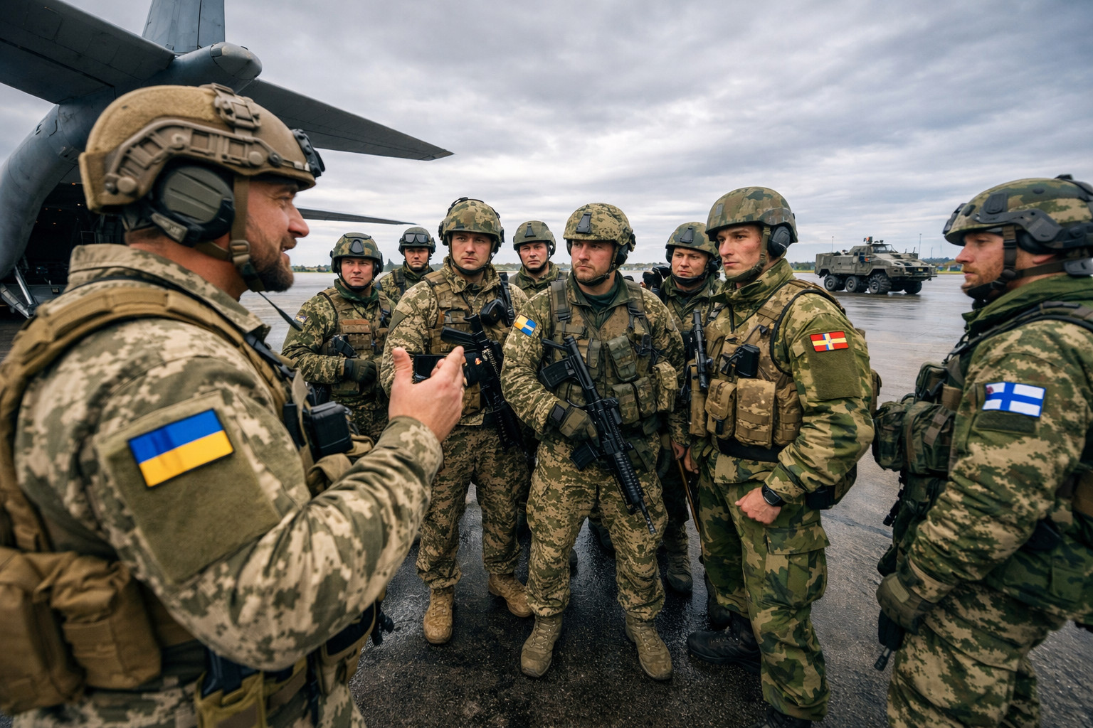 Ukrainian battlefield expertise bolsters Northern Europe's rapid response coalition