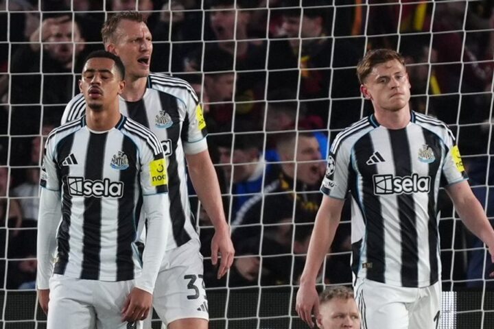 Barcelona thrashes Newcastle 7-2 to reach Champions League quarter-finals