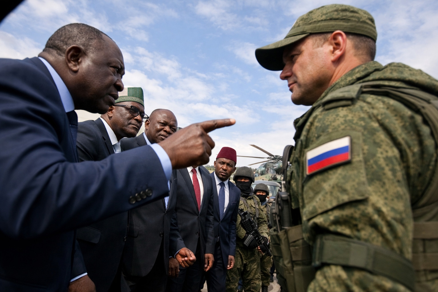 African governments confront Moscow over expanding military recruitment networks