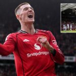 Benjamin Sesko shines as Manchester United secures crucial victory against Crystal Palace