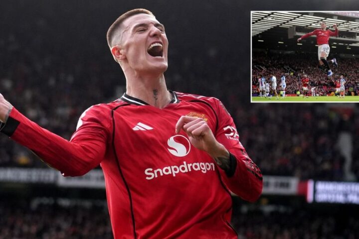 Benjamin Sesko shines as Manchester United secures crucial victory against Crystal Palace