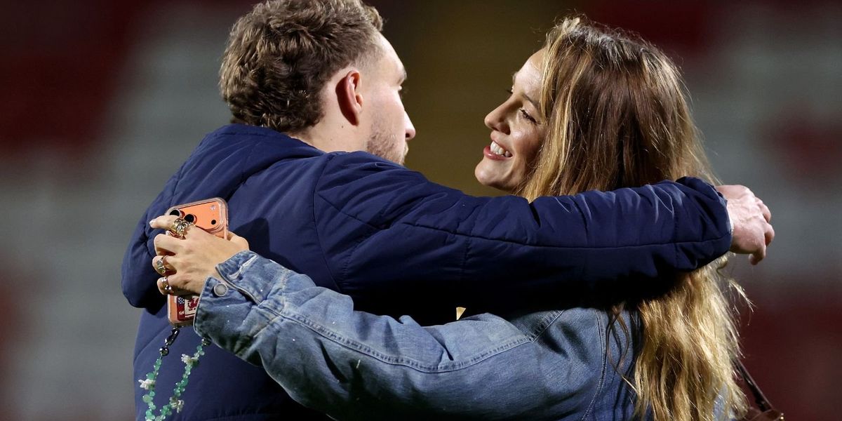 Blake Lively comforts Wrexham's Sam Smith after FA Cup defeat to Chelsea