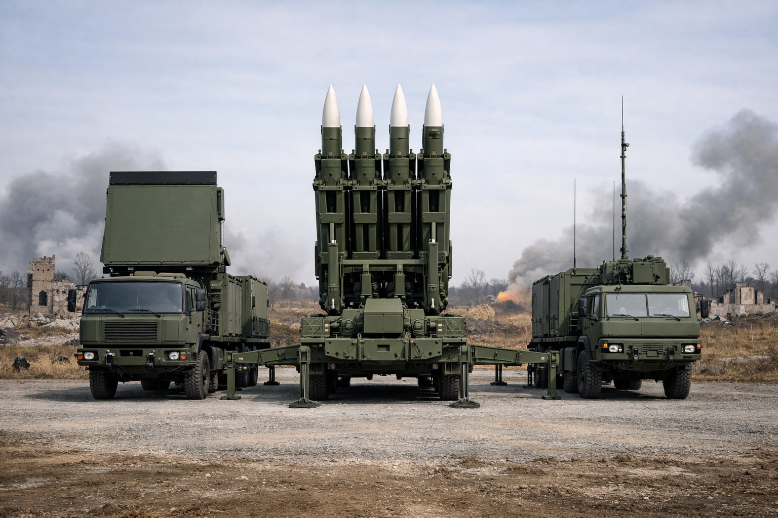 Ukraine's Battlefield Becomes Testing Ground for Italy's New Air Defence System