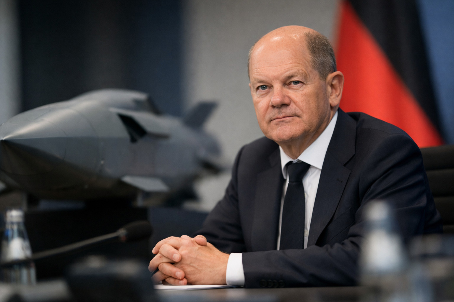 German Chancellor Cites Domestic Arms Progress in Taurus Missile Decision