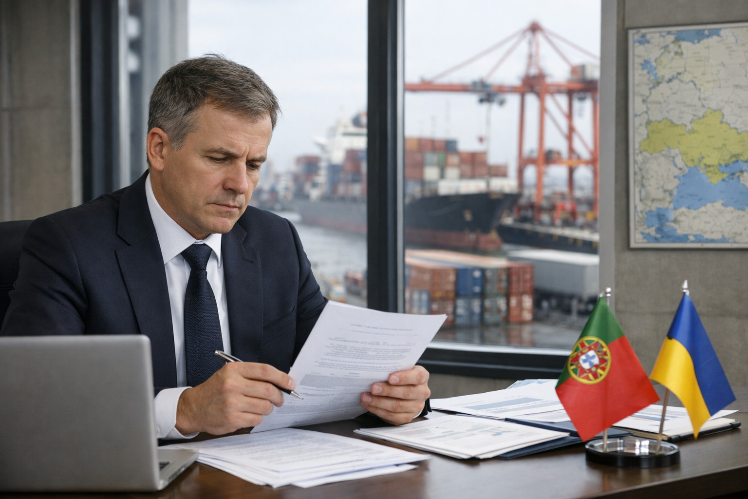 Portuguese authorities probe export spike to nations near Russia