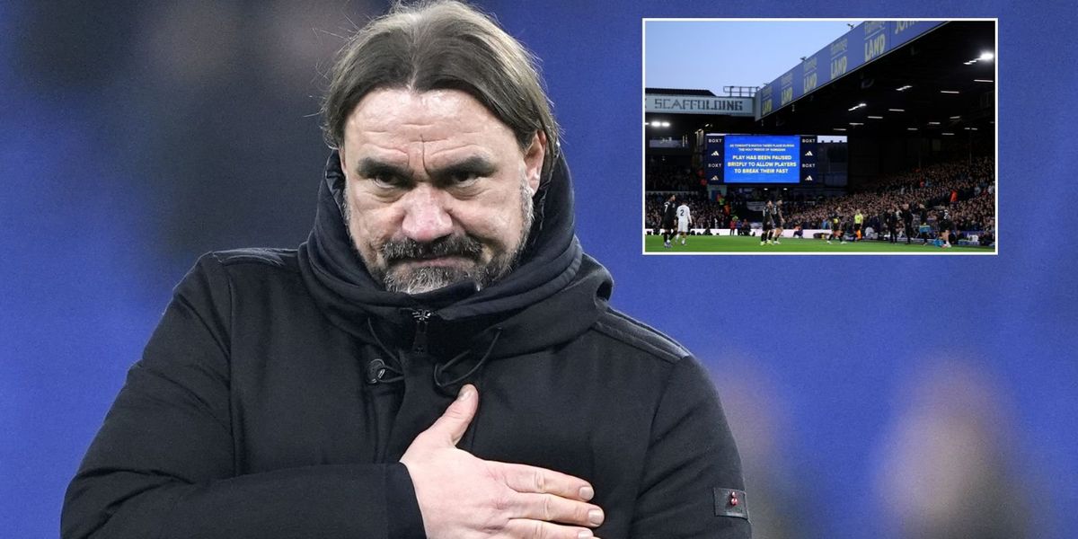 Daniel Farke addresses booing incident during Ramadan fast break in Leeds defeat to Man City