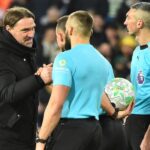 Daniel Farke banned for one match and fined £8,000 after confrontation with officials