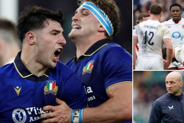 England defeated by Italy in historic Six Nations match, raising questions over Borthwick's future