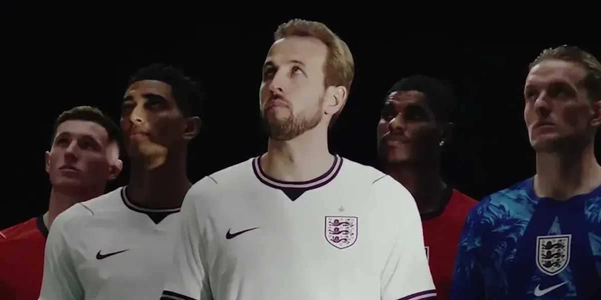 England unveils new World Cup kits featuring 'Happy and Glorious' slogan