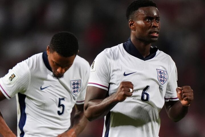 England's Football Association incorrectly names Marc Guehi as a Crystal Palace player in squad announcement