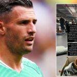 Fabian Schar returns home after experiencing dangerous conflict in the Middle East