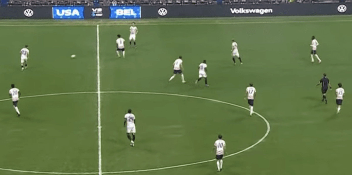 Fans criticize USA-Belgium friendly for kit clash as Americans suffer heavy defeat