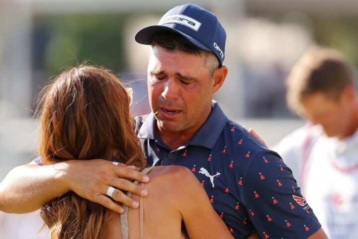 Gary Woodland clinches emotional victory at Texas Children's Houston Open after critical surgery
