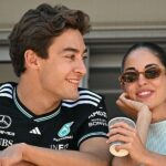 George Russell's partner makes sacrifices to support his Formula One ambitions