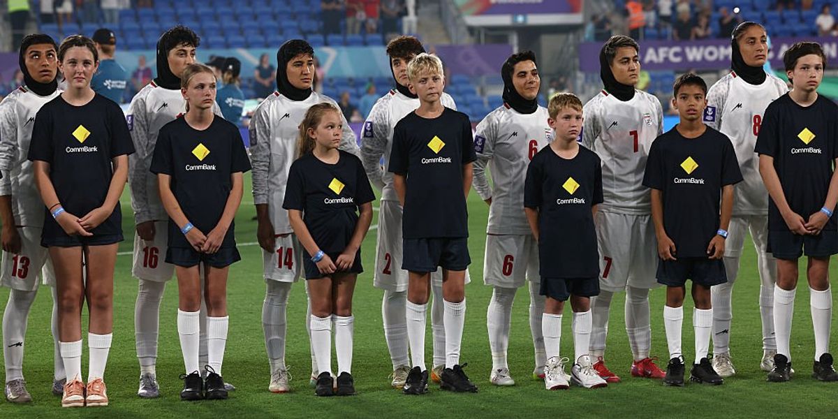 Iranian women's football team faces backlash for silence during national anthem amid escalating conflict