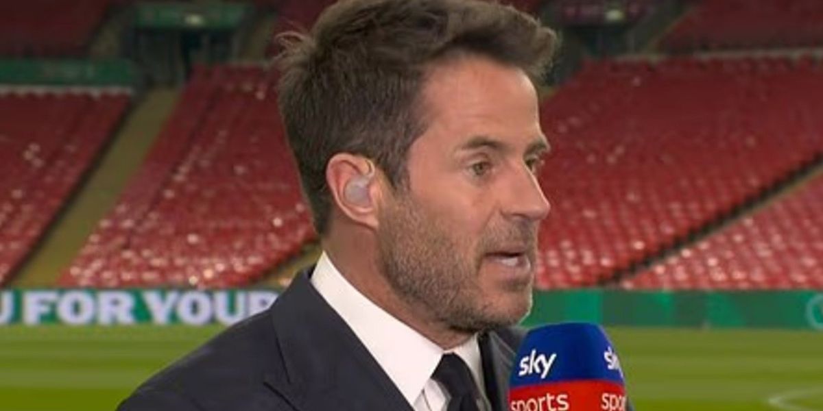 Jamie Redknapp criticizes Mikel Arteta's goalkeeper choice after Arsenal's Carabao Cup final loss