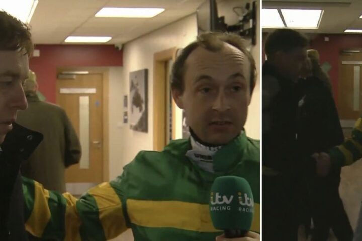 Jockeys de Boinville and Queally reconcile on live TV after racism allegations