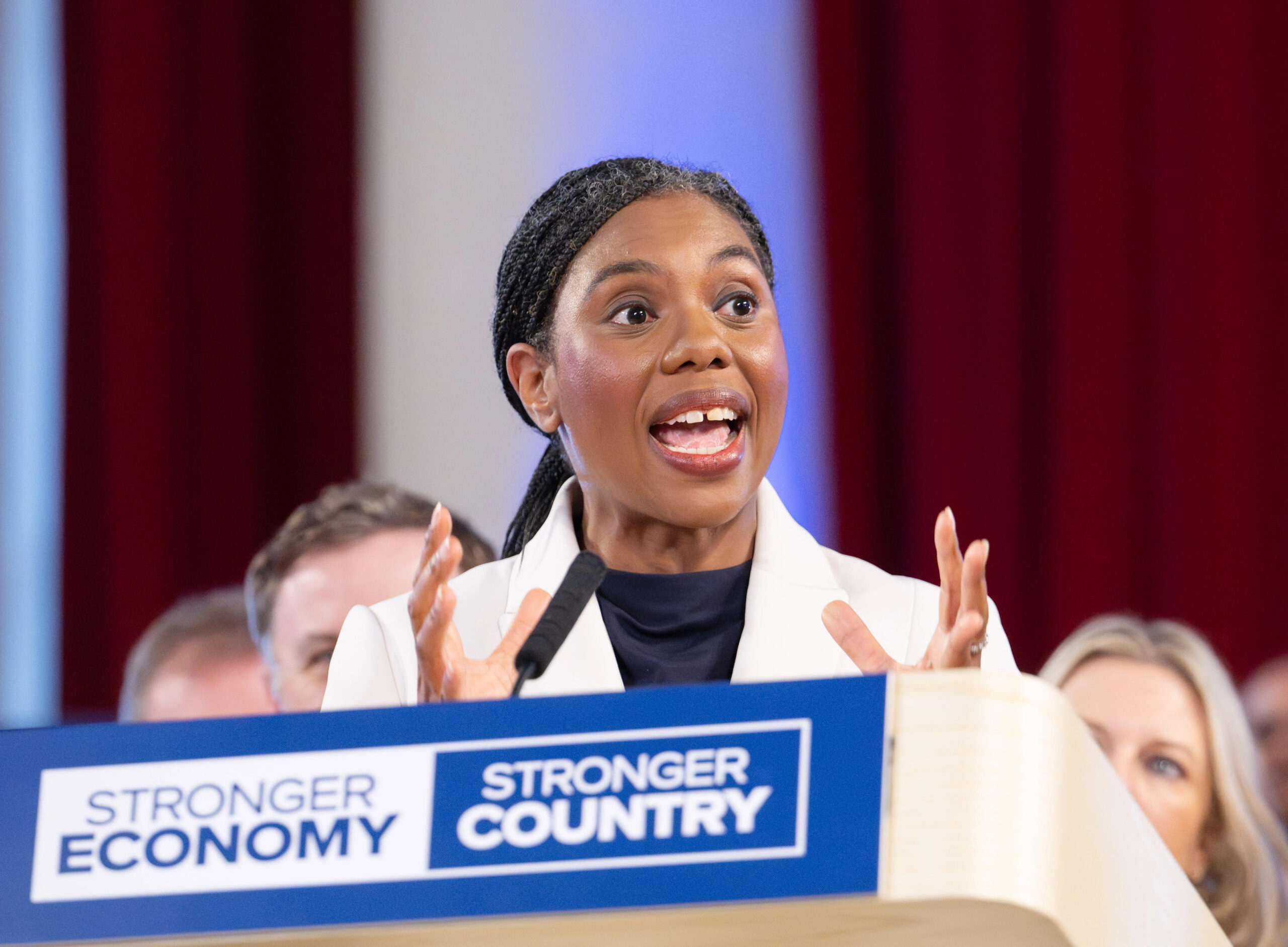 Kemi Badenoch defends public prayer event after Keir Starmer's criticism of Conservatives