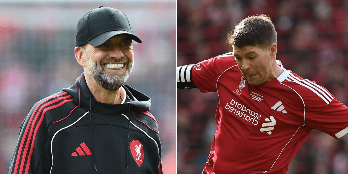 Klopp and Gerrard return to Anfield for Liverpool's charity match against Borussia Dortmund