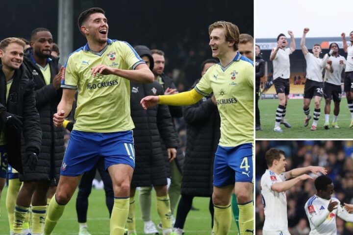 Leeds secures FA Cup quarter-final spot, Port Vale stuns Sunderland in major upset
