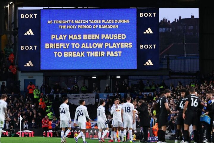 Leeds United faces potential sanctions after fans boo Ramadan break during match against Manchester City