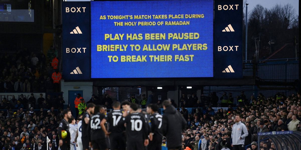 Leeds United labels fans' booing during Ramadan stoppage as 'disappointing'