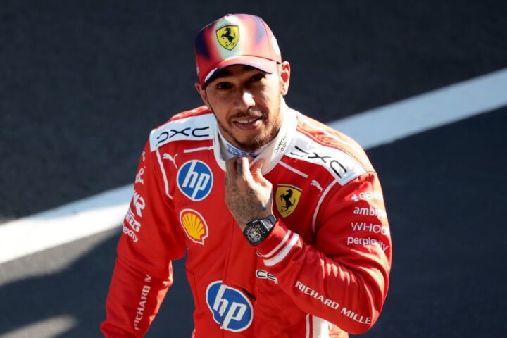 Lewis Hamilton aims for first podium with Ferrari from third on grid at Chinese Grand Prix