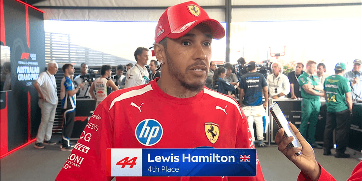 Lewis Hamilton pleased with fourth-place finish at Australian Grand Prix