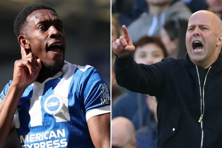 Liverpool's Champions League aspirations falter after Brighton's 2-1 victory at Amex Stadium