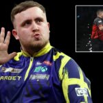 Luke Littler defeats Jonny Clayton to claim first victory in Premier League darts