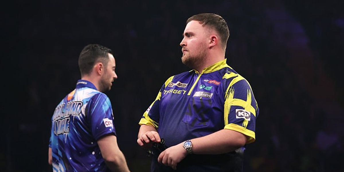 Luke Littler responds to crowd disruption with jibe at Nottingham Forest fans during Premier League event