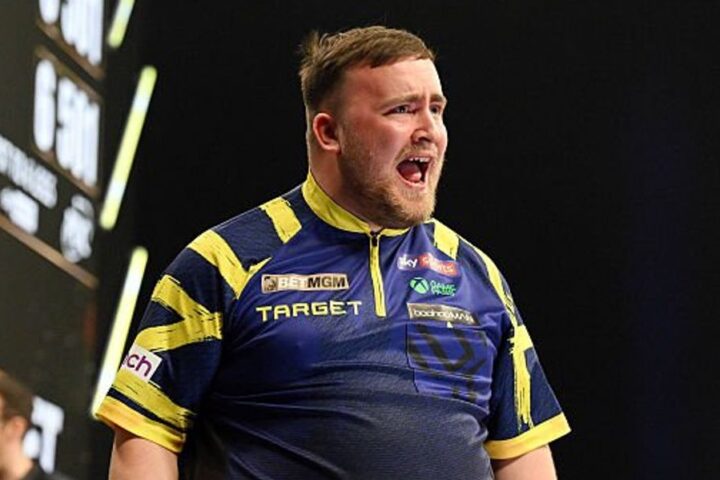 Luke Littler stages remarkable comeback to defeat Gerwyn Price at Premier League Darts