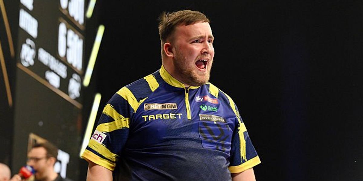 Luke Littler stages remarkable comeback to defeat Gerwyn Price at Premier League Darts