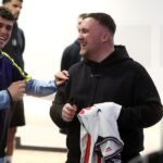 Luke Littler surprises England football squad with darts challenge ahead of World Cup