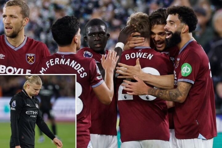 Manchester City falters in title chase with disappointing draw against West Ham