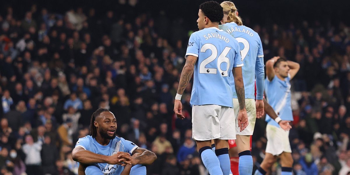 Manchester City held to 2-2 draw by Nottingham Forest as title race gap widens