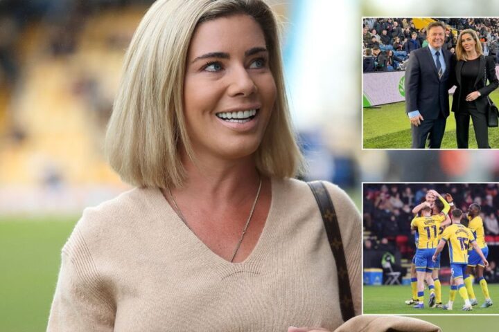 Mansfield Town's husband and wife owners lead club into FA Cup clash with Arsenal