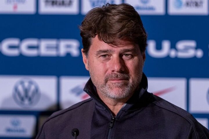 Mauricio Pochettino attends Champions League match as speculation about Tottenham return grows