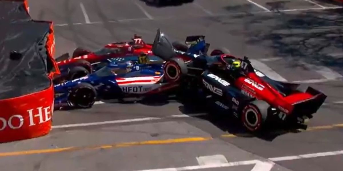 Mick Schumacher crashes out early in IndyCar debut as F1 prospects diminish