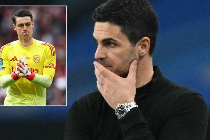Mikel Arteta defends Kepa Arrizabalaga's selection after Carabao Cup final defeat to Man City