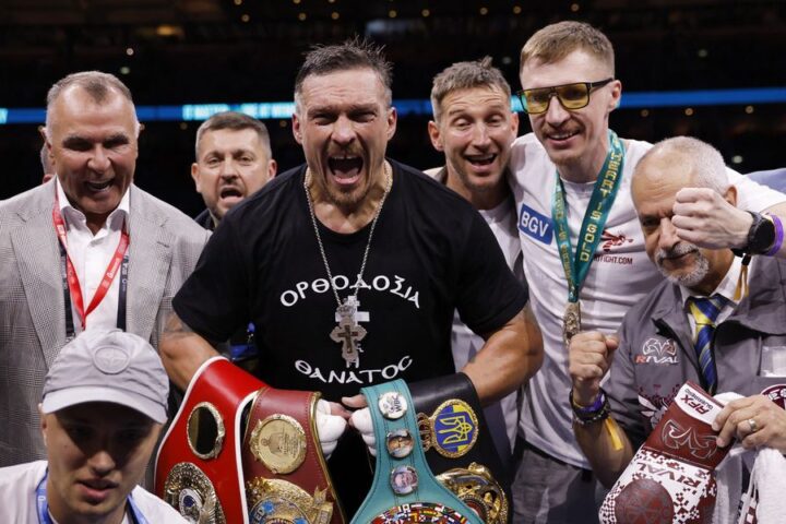 Oleksandr Usyk targets Tyson Fury trilogy fight as promoter confirms interest in matchup