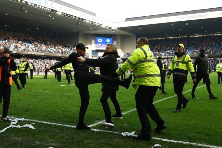 Police Scotland arrests fans after violent incidents during Rangers vs Celtic match